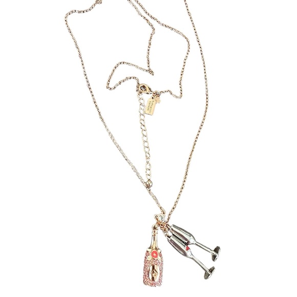 KATE SPADE Make Magic Cluster Champagne Pendent Necklace with Dustbag - Picture 3 of 6